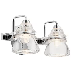   Kichler Talland KL-TALLAND2-PC-BATH Fali lámpa 2x3.5W/G9 IP44