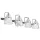 Kichler Talland KL-TALLAND4-PC-BATH Fali lámpa 4x3.5W/G9 IP44