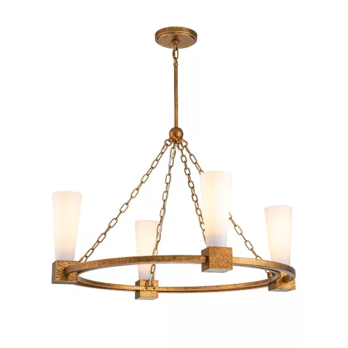 Elstead Lighting Kristy KRISTY4-DG-OPAL Csillár 4x40W/E27 IP20
