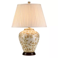  Elstead Lighting Leaves Brown Gold LEAVES-BR-GL-TL Asztali lámpa 1x60W/E27