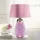 Elstead Lighting LENA LARGE LENA-TL-L-PLUM Asztali lámpa 1X7W/GU10+1x60W/E27