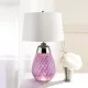 Elstead Lighting LENA LARGE LENA-TL-L-PLUM-OWSS Asztali lámpa 1X7W/GU10+1x60W/E27