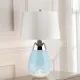 Elstead Lighting LENA SMALL LENA-TL-S-BLUE-OWSS Asztali lámpa 1X7W/GU10+1x60W/E27