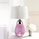 Elstead Lighting LENA SMALL LENA-TL-S-PLUM-OWSS Asztali lámpa 1X7W/GU10+1x60W/E27