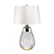 Elstead Lighting LENA SMALL LENA-TL-S-SMOKE-OWSS Asztali lámpa 1X7W/GU10+1x60W/E27
