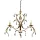 Elstead Lighting LILY LL3-ANT-BRZ Csillár 3x60W/E14