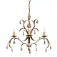 Elstead Lighting LILY LL3-ANT-BRZ Csillár 3x60W/E14