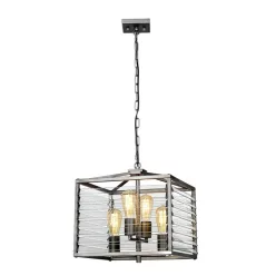 Elstead Lighting Louvre LOUVRE-4P Függőlámpa 4x60W/E27