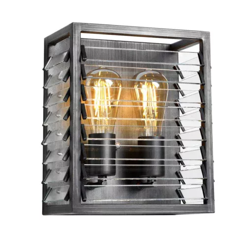 Elstead Lighting Louvre LOUVRE2 Fali lámpa 2x60W/E27