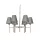 Elstead Lighting LUCERNE LUCERNE-6LT Csillár 6x25W/E14