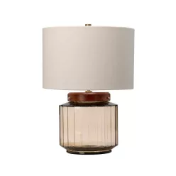 Elstead Lighting LUGA LUGA-TL-SMOKE Asztali lámpa 1x60W/E27