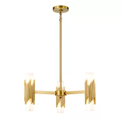   Elstead Lighting Marvele MARVELE6-AB-OPAL Csillár 6x40W/E14 IP20