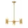 Elstead Lighting Marvele MARVELE6-AB-OPAL Csillár 6x40W/E14 IP20