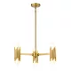 Elstead Lighting Marvele MARVELE6-AB-OPAL Csillár 6x40W/E14 IP20