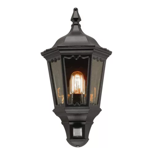 Elstead Lighting SECURITY LANTERS MD7-PIR-BLACK Fali lámpa 1x60W/E27 IP43