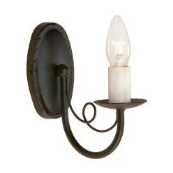 Elstead Lighting MINSTER MN1-BLACK Fali lámpa 1x60W/E14