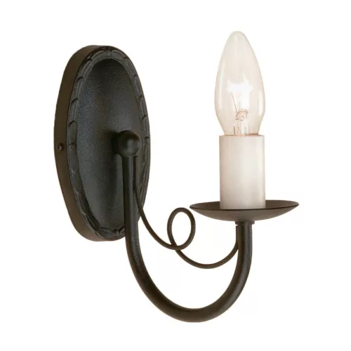 Elstead Lighting MINSTER MN1-BLACK Fali lámpa 1x60W/E14