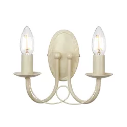 Elstead Lighting MINSTER MN2-IV-GOLD Fali lámpa 2x60W/E14