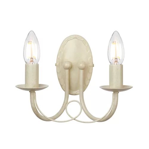 Elstead Lighting MINSTER MN2-IV-GOLD Fali lámpa 2x60W/E14