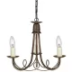 Elstead Lighting MINSTER MN3-BLK-GOLD Csillár 3x60W/E14