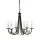 Elstead Lighting MINSTER MN6-BLACK Csillár 6x60W/E14