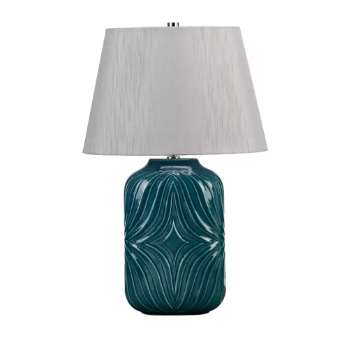 Elstead Lighting MUSE MUSE-TL-TURQSE Asztali lámpa 1x60W/E27