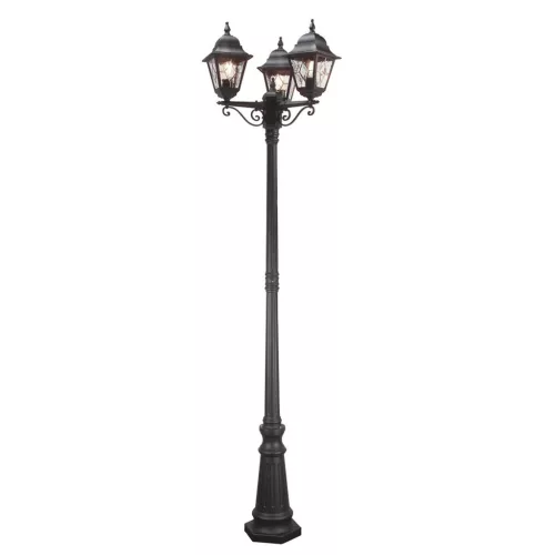 Elstead Lighting NORFOLK NR8-BLK Utcai lámpa 3x60W/E27 IP43