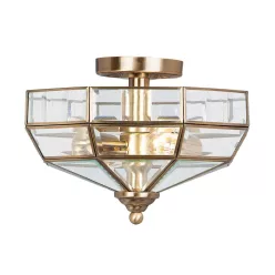 Elstead Lighting OLD PARK OLD-PARK-AB Plafonlámpa 2x60W/E27