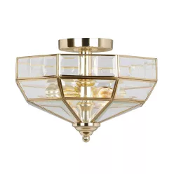 Elstead Lighting OLD PARK OLD-PARK-PB Plafonlámpa 2x60W/E27