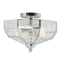 Elstead Lighting OLD PARK OLD-PARK-PN Plafonlámpa 2x60W/E27