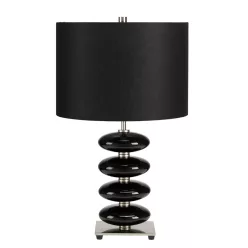 Elstead Lighting ONYX ONYX-TL-BLK Asztali lámpa 1x60W/E27