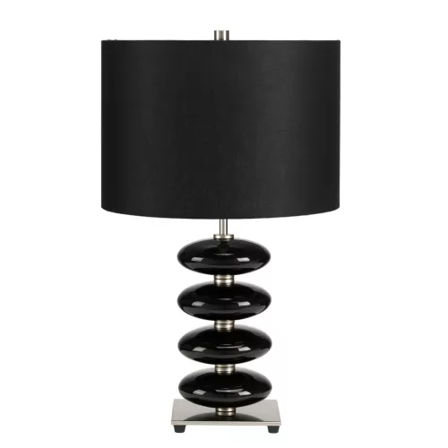 Elstead Lighting ONYX ONYX-TL-BLK Asztali lámpa 1x60W/E27