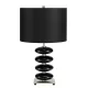 Elstead Lighting ONYX ONYX-TL-BLK Asztali lámpa 1x60W/E27