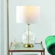 Elstead Lighting Orb ORB-CLEAR-AB-WHT Asztali lámpa 1x60W/E27