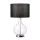 Elstead Lighting Orb ORB-CLEAR-PN-BLK Asztali lámpa 1x60W/E27