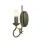 Elstead Lighting OLIVIA OV1-BLK-GOLD Fali lámpa 1x60W/E14