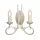 Elstead Lighting OLIVIA OV2-IVORY-GOLD Fali lámpa 2x60W/E14