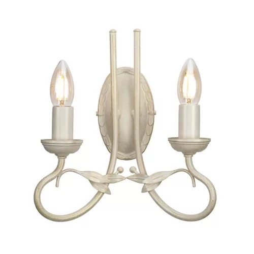 Elstead Lighting OLIVIA OV2-IVORY-GOLD Fali lámpa 2x60W/E14