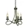 Elstead Lighting OLIVIA OV3-BLK-GOLD Csillár 3x60W/E14