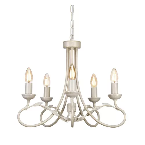 Elstead Lighting OLIVIA OV5-IVORY-GOLD Csillár 5x60W/E14