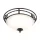 Elstead Lighting PEMBROKE PB-F-A-BLACK Süllyesztett mennyezeti lámpa 2x60W/E27