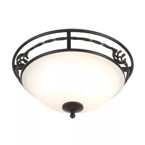 Elstead Lighting PEMBROKE PB-F-A-BLACK Süllyesztett mennyezeti lámpa 2x60W/E27
