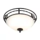 Elstead Lighting PEMBROKE PB-F-A-BLACK Süllyesztett mennyezeti lámpa 2x60W/E27