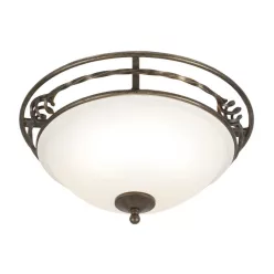   Elstead Lighting PEMBROKE PB-F-A-BLK-GOLD Süllyesztett mennyezeti lámpa 2x60W/E27