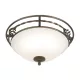 Elstead Lighting PEMBROKE PB-F-A-BLK-GOLD Süllyesztett mennyezeti lámpa 2x60W/E27