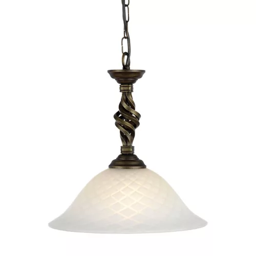 Elstead Lighting PEMBROKE PB-P-BLK-GOLD Függőlámpa 1x60W/E27