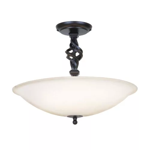Elstead Lighting PEMBROKE PB-SF-A-BLACK Plafonlámpa 3x60W/E14