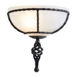 Elstead Lighting PEMBROKE PB-WU-BLACK Fali lámpa 1x60W/E27