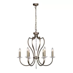 Elstead Lighting PIMLICO PM6-DB Csillár 6x60W/E14