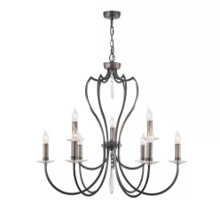 Elstead Lighting PIMLICO PM9-DB Csillár 9x60W/E14